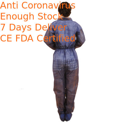 Lightweight Non Woven Disposable Medical Protective Clothing S - 3XL Available