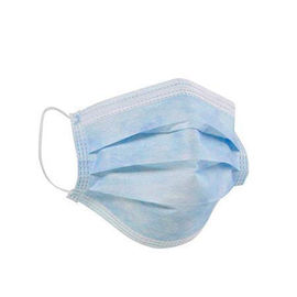 Comfortable Disposable Face Mask Anti Virus Size 17.5 X 9.5cm Elastic Earloop Style