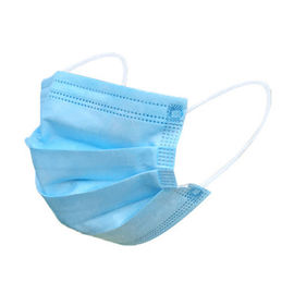 Non Woven PP Face Medical Mask With Elastic Ear Loop Prevent Coughing Contamination