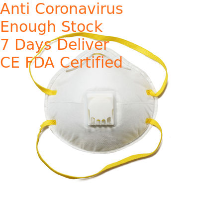 Breathable Disposable Pollution Mask Size 20 * 12cm With Ergonomic Cutting