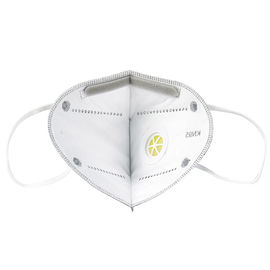 4 layers Disposable Earloop Face Mask Grey Color Non Woven Fabric Material