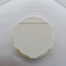 Grey Color Ffp2 Cup Mask No Maintenance  With Foam Nose Cushion Wedge