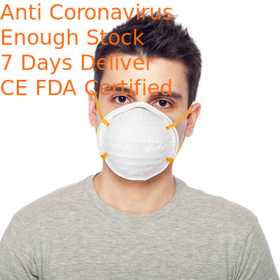 Anti - Pm2.5 Ffp2 Cup Mask Needle Punched Cotton Material For Restaurant