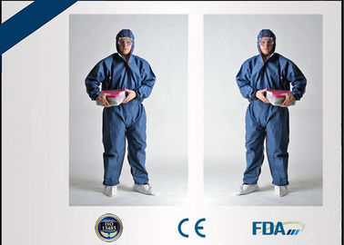 आंसू प्रतिरोधी डिस्पोजेबल सुरक्षात्मक पहनने, लौ Retardant डिस्पोजेबल Coveralls